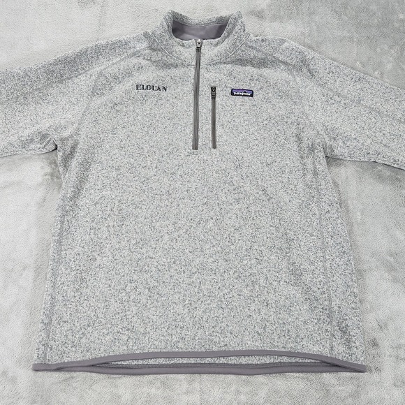 Patagonia Better Sweater Colorado Rockies Elouan Mens Large Gray MLB Baseball - Picture 2 of 16
